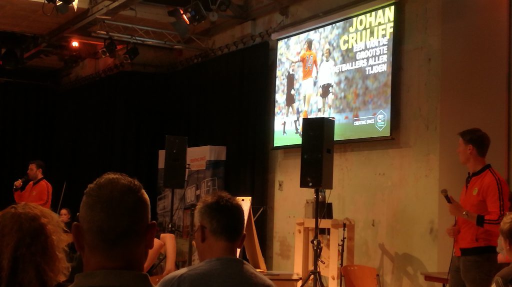 Presentatie Johan Cruyff Foundation